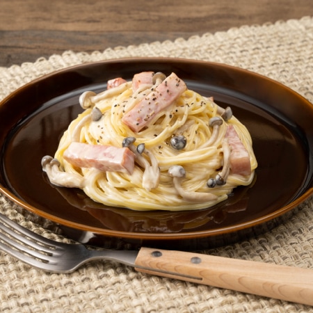 ワンパンがうれしい！濃厚クリームパスタ