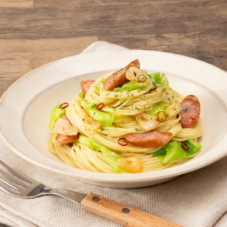 失敗しない！キャベツのペペロンチーノパスタ