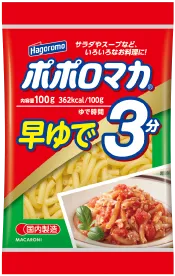 ポポロマカ 早ゆで 3分（100g）の写真