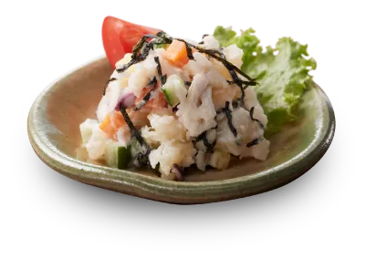 混ぜのり 和風ポテトサラダの写真