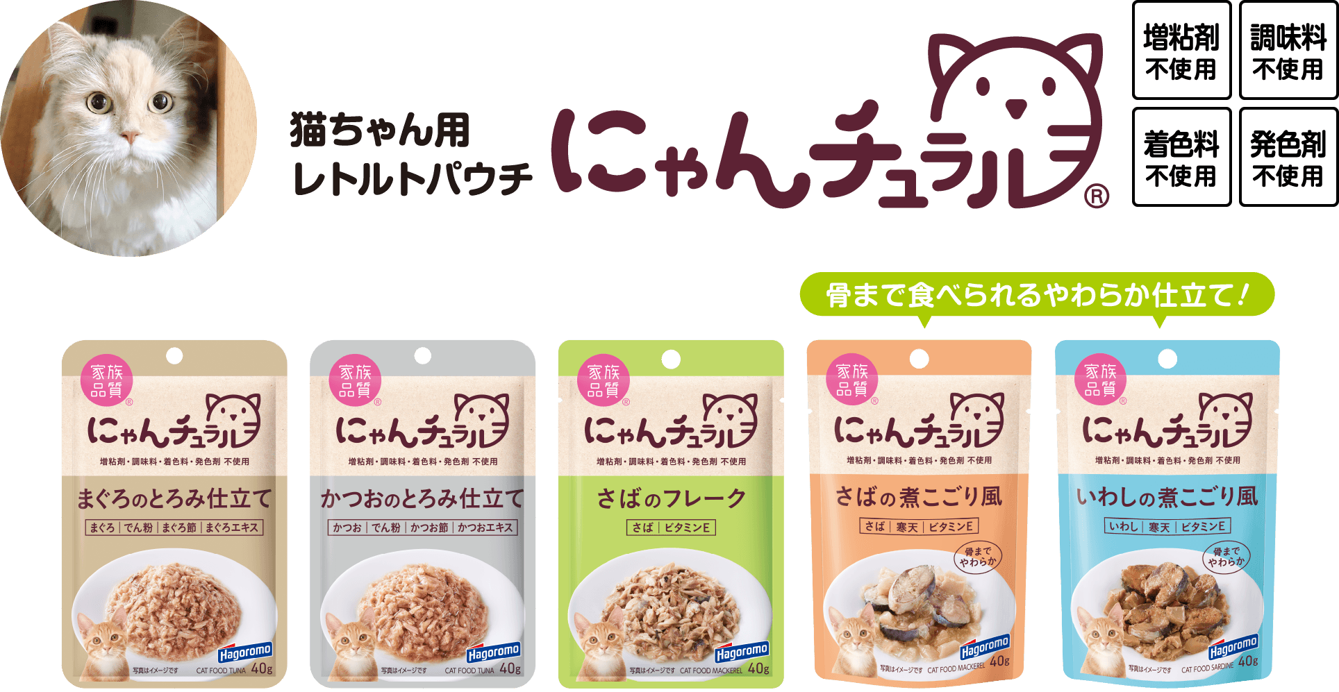 NEW猫ちゃん用 レトルトパウチ  にゃんチュラル