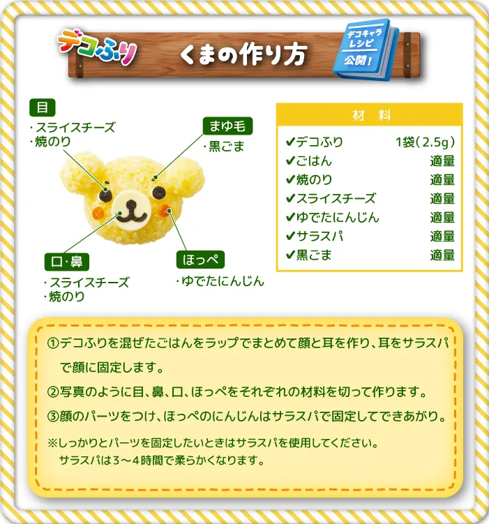 くまの作り方