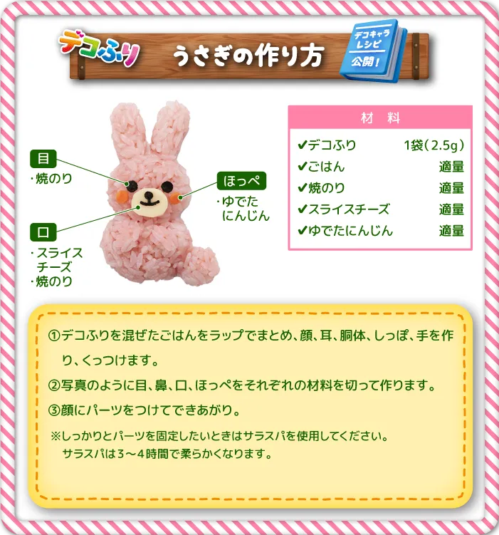 うさぎの作り方