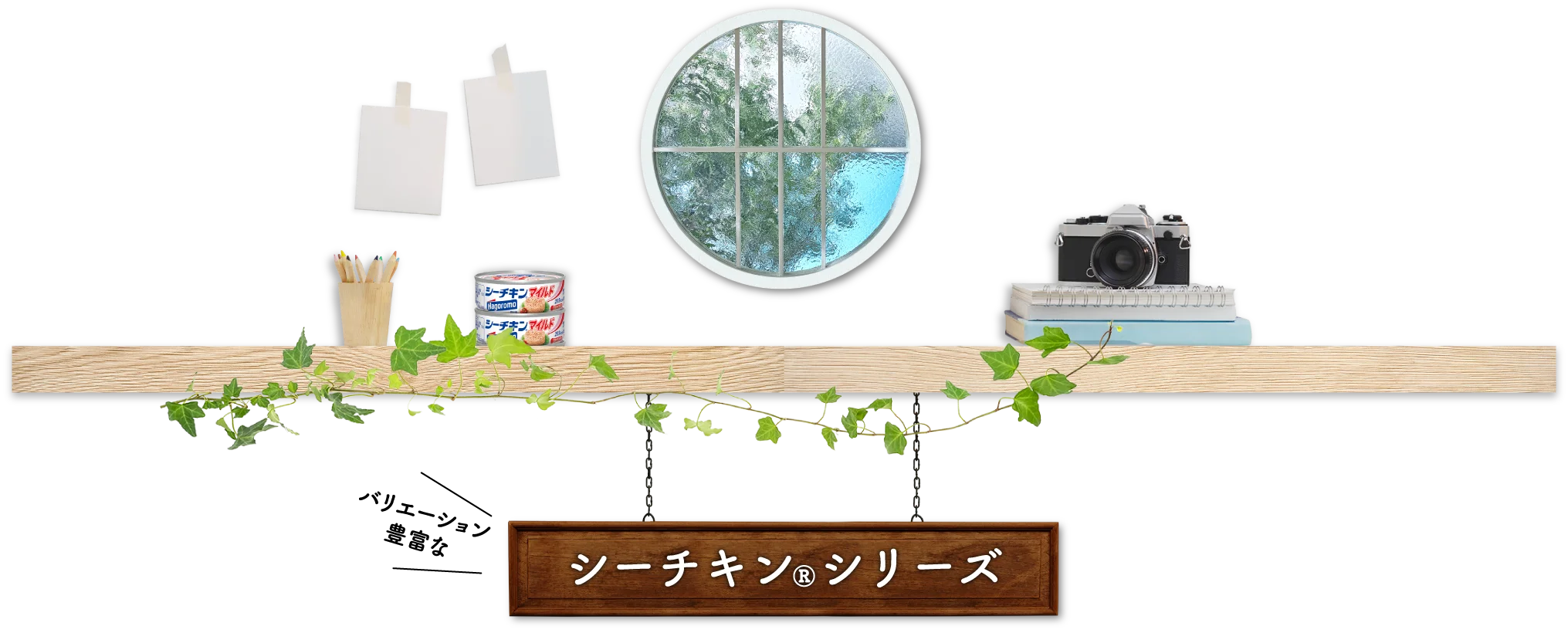 バリエーション豊富なシーチキン（R）シリーズ