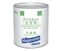 黄桃ダイスカット (中国産)