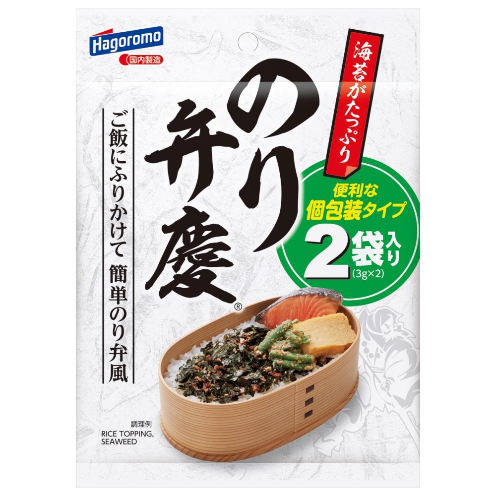 のり弁慶ふりかけ　ミニパック
