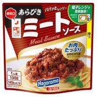 パパッとレンジ　あらびきミートソース
