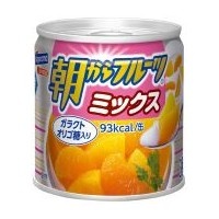朝からフルーツミックス
