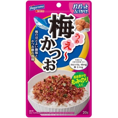 パパッとふりかけ　梅ぇ～かつお