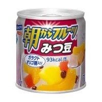 朝からフルーツみつ豆