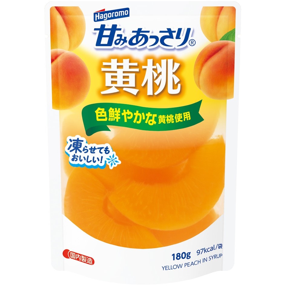 甘みあっさり 黄桃(パウチ)
