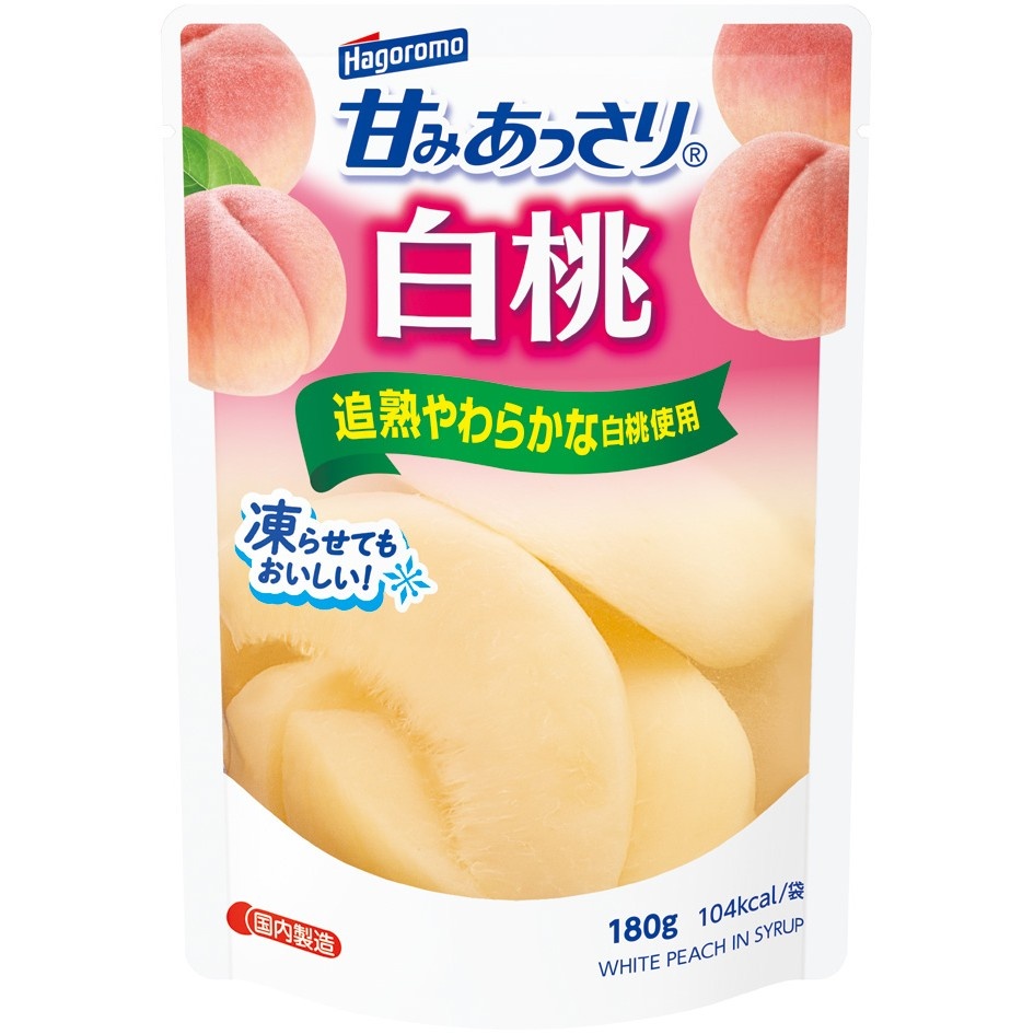 甘みあっさり 白桃(パウチ)