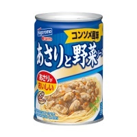 あさりと野菜ソース コンソメ風味
