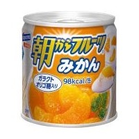 朝からフルーツみかん