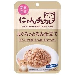 にゃんチュラルパウチ　まぐろのとろみ仕立て