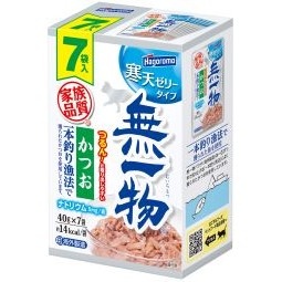 無一物パウチ寒天ゼリータイプかつお　一本釣り漁法　7個パック