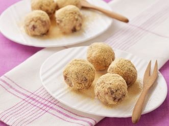 即席おやつ！大豆とゆであずきのきなこがけ(備えレシピ)