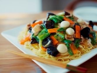 五目あんかけパスタ