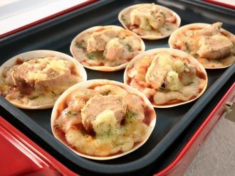 シーチキンのミニピザ