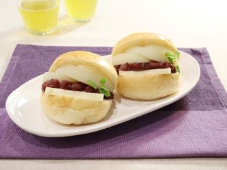 白桃あずきバターサンド
