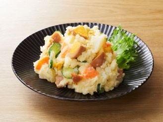 煮込みうずらのポテトサラダ