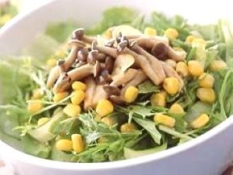 水菜のシャキッとサラダ