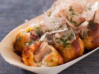 シーチキンのたこ焼き風