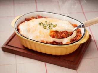 アラビアータソースで簡単ドリア