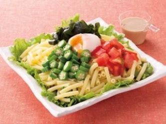 マカロニの和風サラダ