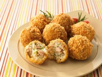 シーチキンのライスコロッケ