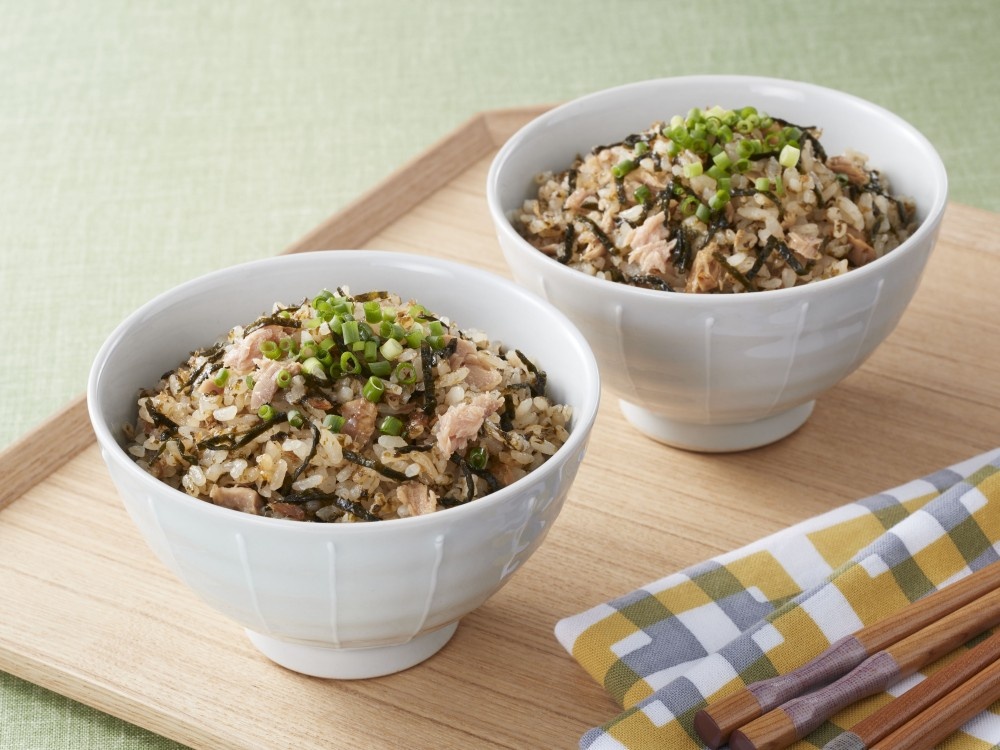 混ぜのり シーチキン炊き込みご飯