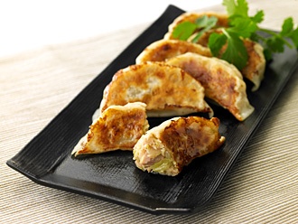 シーチキンの春餃子