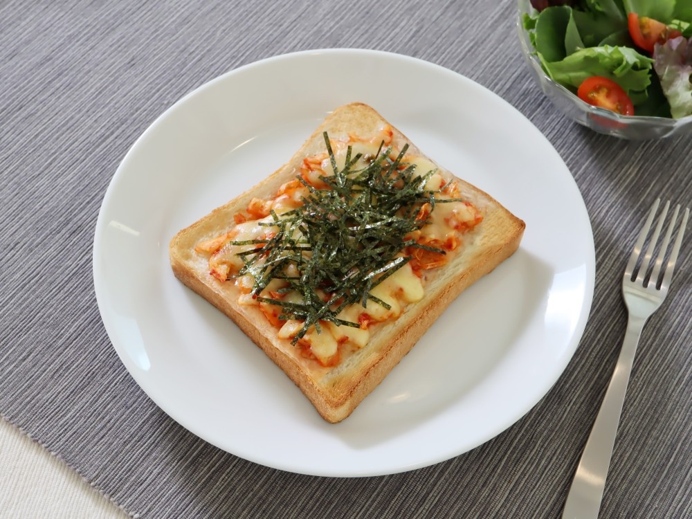 ピリッとシーチキンキムチトースト