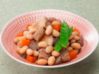鶏肉と大豆の簡単煮物