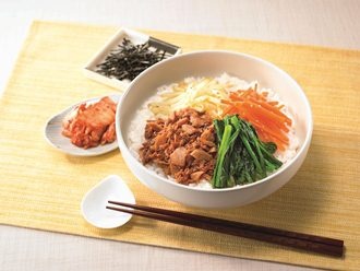 はごろも煮のナムル丼
