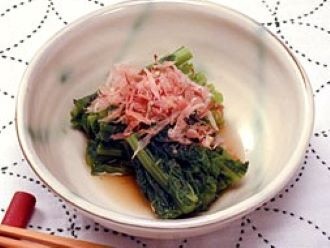 菜の花のおひたし