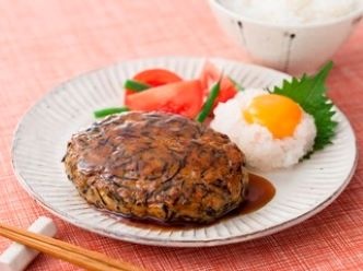 ひじきの豆腐ハンバーグ