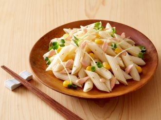 ペンネとシーチキンの和風サラダ