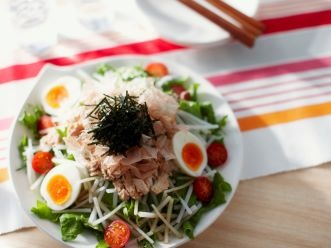シーチキンと大根のかつのりサラダ
