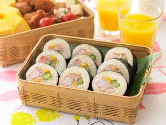 パンでのり巻き