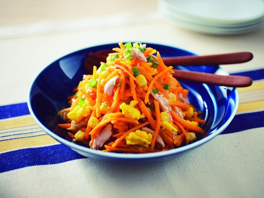 人参しりしりシーチキン